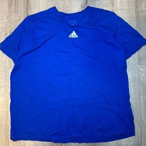 Adidas Men's Vibrant Blue Short Sleeve Tee